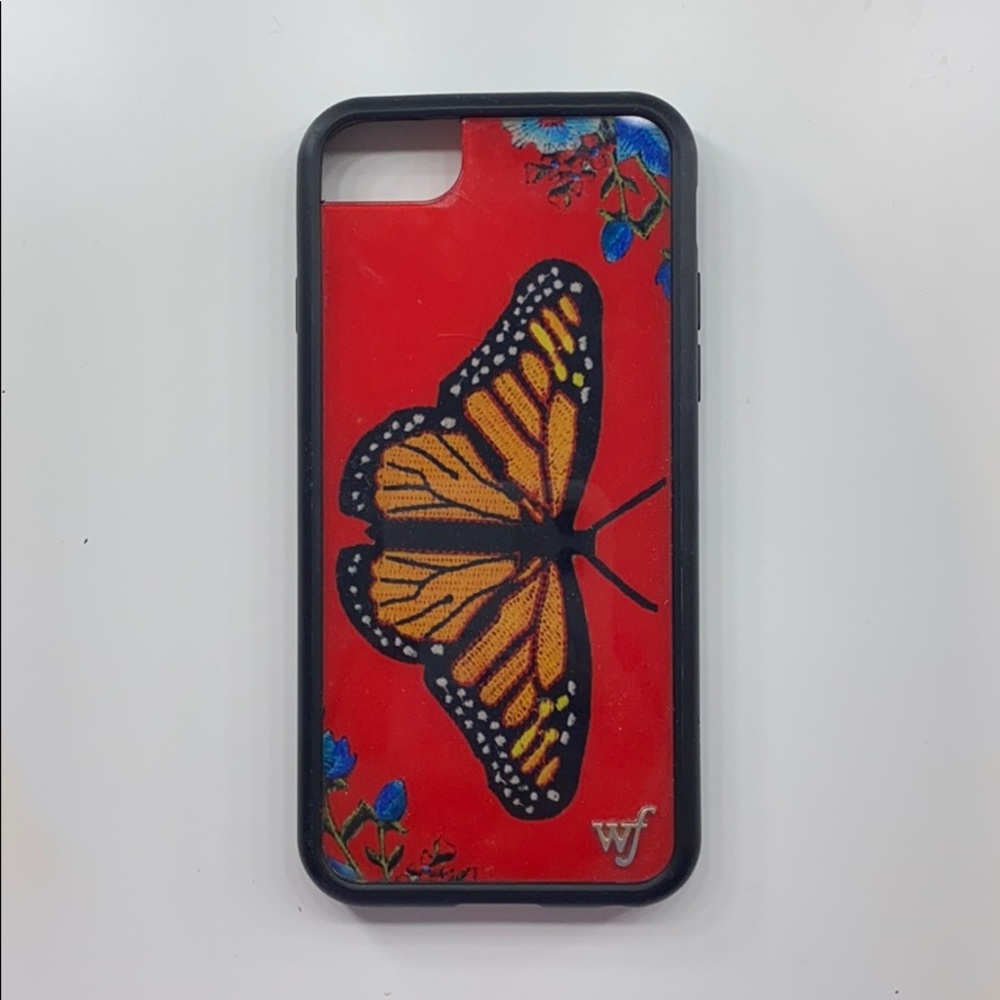 Butterfly wildflower case